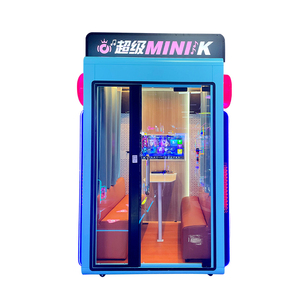 Shopping Mall Unattended Self Service Mobile Mini Self-service KTV Practice Room Amusement Park <strong>Karao</strong> Booth Soundproof Room - Product Image 5