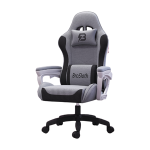 Nouveau design de chaise Silla <span class=keywords><strong>Gramer</strong></span> d'ordinateur grise de haute qualité Chaise de gamer exécutif en cuir avec repose-pieds - Product Image 1