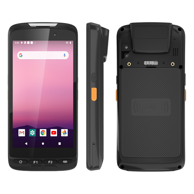 UNIWA M598 Pro 5.0 Inch Wireless QR Code Reader 2D Barcode Scanner NFC Handheld IP65 Android 11 Rugged PDA