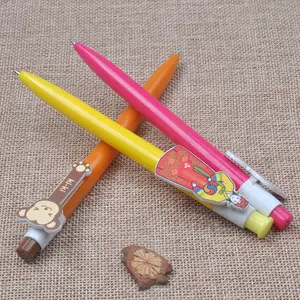 Hot selling promotional cute custom mold clip pen
