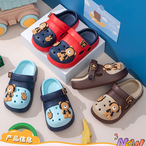 Sandales d'été antidérapantes pour bébés filles, chaussures souples pour enfants, sandales sabots à motif de dessin animé, chaussons pour bébés, chaussures pour enfants - Product Image 4