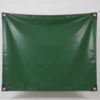 Bâche en HDPE enduite de PE imperméable pour l'agriculture et l'équipement agricole en extérieur, résistante aux UV, durable, coupe-vent, taille personnalisable
