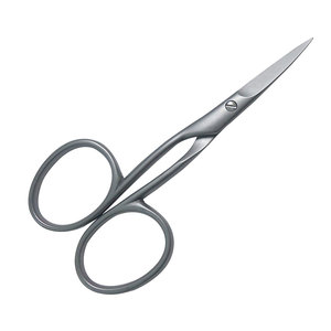 Ciseaux à ongles professionnels en acier inoxydable, lame courbée, coupe-cuticules, ciseaux droits pour ongles, pour éliminer les peaux mortes - Product Image 1