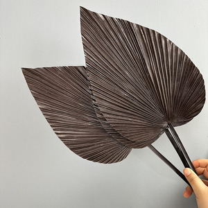 <span class=keywords><strong>Foglie</strong></span> di Palma Artificiali in PU, Frondi di Palma Ventilata Effetto Essiccato, 73cm Marrone, <span class=keywords><strong>Foglie</strong></span> Tropicali Finte per Vasi, Matrimoni e Decorazioni Domestiche - Product Image 3