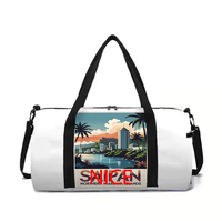Sac de sport Saipan à design personnalisé, sac à bandoulière polyvalent, adapté à la remise en forme, aux voyages scolaires et aux escapades de week-end