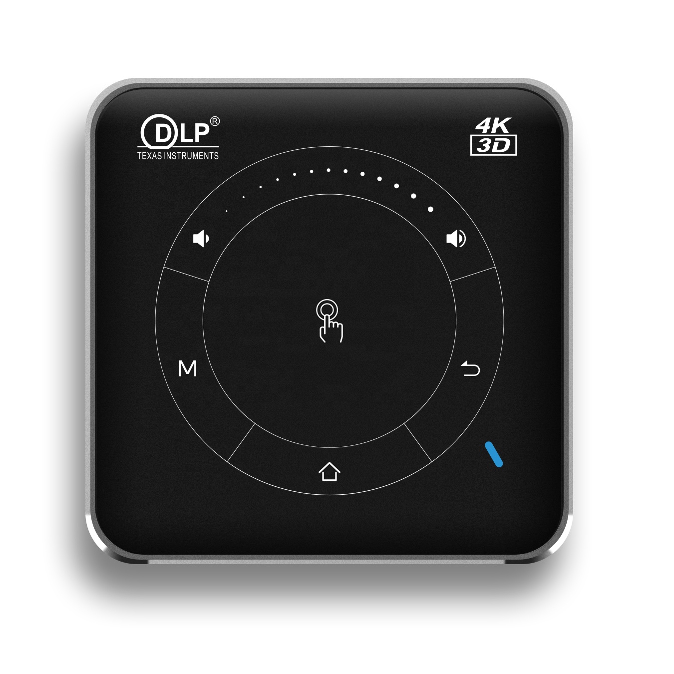 DLP 3D мобильный умный мини-проектор Android 1080P портативный карманный проектор 2 ГБ + 16 Гб