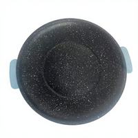 Poêle antiadhésive 30 cm à prix d'usine avec chauffage rapide et fond facile à nettoyer, idéale pour la cuisine et l'usage domestique