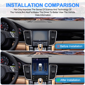 Radio de coche Android Navihua nuevo con panel vertical de 12.1 pulgadas, GPS, navegación, multimedia y Carplay para Porsche Panamera 2010-2016 - Product Image 6