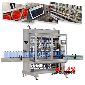 Solidpack tự động đa chức năng Glass Cleaner lỏng chất tẩy rửa điền máy đóng gói dây chuyền sản xuất - Product Image 3