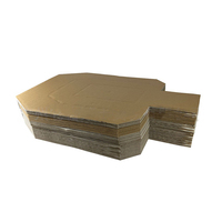 Cible de tir en carton ondulé 3 plis USPSA IDPA, 75 x 45 cm, accessoire multifonctionnel pour le tir à l'arc