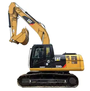 Macchinari usati CAT 320 d2 giappone Caterpillar marchio usato cingolato idraulico escavatore 20ton CAT320d2 in vendita