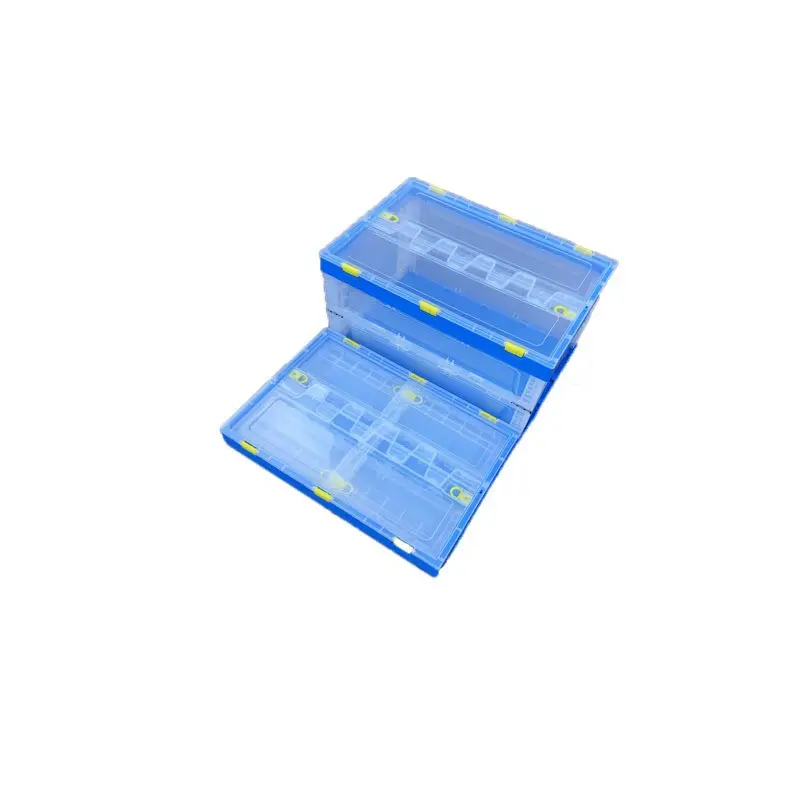 Stockage de snack de bureau/maison/spécial pour la médecine caisse en plastique pp pliable boîte de rangement pliante caisses mobiles empilables