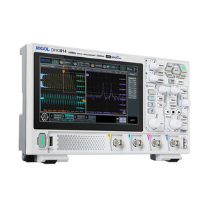 Oscilloscope numérique RIGOL DHO804 70 MHz 4 canaux 12 bits 1,25 Géch/s 25 Mpts Profondeur 1 000 000 Wfms/s Écran tactile HD pratique - Product Image 1