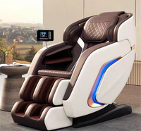Robot de corps complet de luxe moderne AI Smart SL Track, massage de luxe cahir Zero Gravity Shiatsu AI 4D, chaise de Massage pour la maison et le bureau