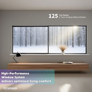 Tùy chỉnh toàn cảnh cách nhiệt nhôm cửa sổ trượt kính lớn năng lượng hiệu quả cửa sổ tùy chỉnh - Product Image 3