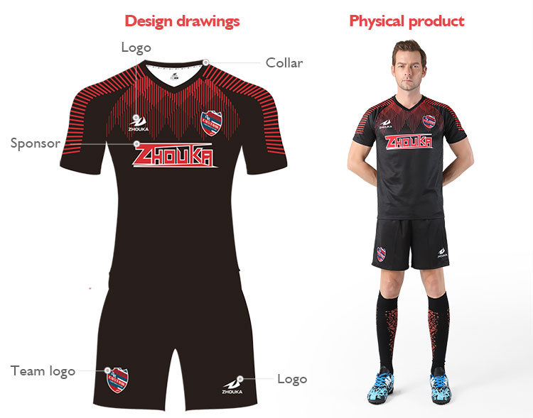 Print name and number soccer jerseys MENS soccer sets cheap soccer uniforms for the equipment
