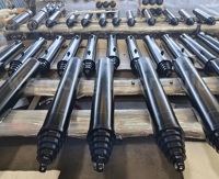 Cylindres de levage hydrauliques PK à 4 étapes de type piston à simple effet pour camion benne basculante – Vente directe usine