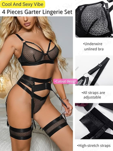 New High End Quality <strong>Women's</strong> Velvet <strong>Sexy</strong> Fashion Gathering Slim Fit Fun Underwear Set <strong>Women's</strong> Wear - Product Image 6