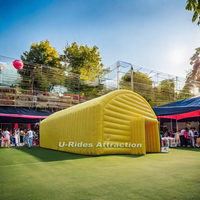 Tentes gonflables promotionnelles en PVC à prix avantageux, grandes tentes d'exposition pour entrepôts, avec climatiseur ou chauffage pour utilisation hivernale