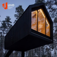 Villa moderne à deux étages entièrement meublée, maison modulaire en acier léger, imperméable, écologique, installation rapide pour 2 chambres