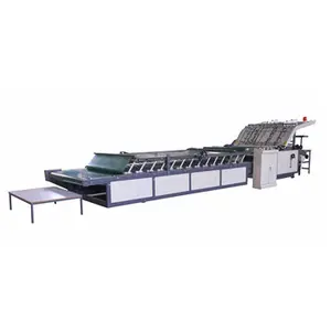 Bán Tự Động Carton Đơn Facer Flute Board Laminating Máy, Định Dạng Rộng Laminator, Sóng Laminator