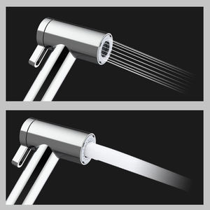 Hanssmart двухфункциональный хромированный ABS мусульманский <span class=keywords><strong>Shattaf</strong></span> Душ биде опрыскиватель для ванной комнаты - Product Image 2