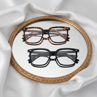 Lunettes de créateur renommées pour femmes, montures de lunettes en acétate colorées faites à la main, style spécial et tendance