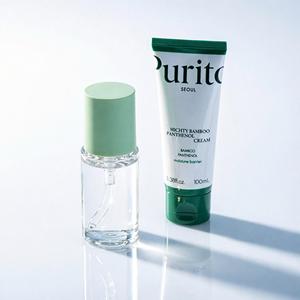 Crema de Pantenol Mighty Bamboo de Purito, 100 ml, Barrera de Humectación, Para Todo Tipo de Piel, Set de Cuidado Diario de la Piel - Product Image 1