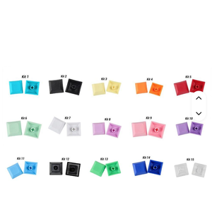 Teclas de <span class=keywords><strong>Teclado</strong></span> Mecánico para Juegos, de Perfil Bajo, Lisas, en Varios Colores, de PBT, para Cherry MX - Product Image 1