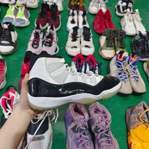 Chaussures de basketball montantes d'occasion pour hommes, de marques internationales, qualité A, grandes tailles, en gros - Product Image 5