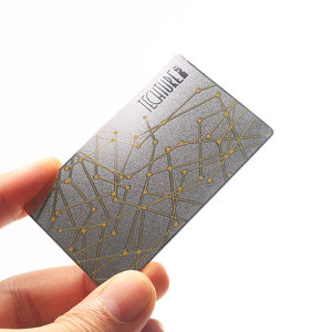 Cartes de visite en métal personnalisées pour gravure au laser - Product Image 5