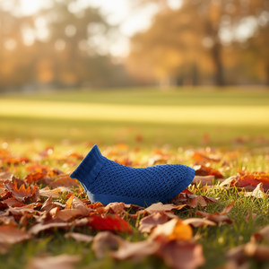 Pull pour chien Norwood XS 27 cm bleu tricoté - Product Image 3