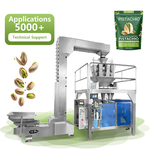 เครื่องบรรจุภัณฑ์อัตโนมัติ เครื่องชั่งน้ำหนักถั่วพิสตาชิโอ เครื่องบรรจุแบบ Doypack เครื่องบรรจุและปิดผนึกถุง ผลิตเครื่องจักร - Product Image 1