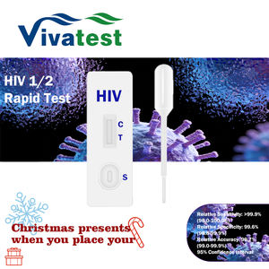 CE-zertifizierter Lieferant verkauft HIV 1/2 AB Schnelltest-Kartenkit für die Labordiagnostik mit schnellen Ergebnissen und hoher Genauigkeit. - Product Image 3