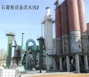 Henan DAFU made Gypsum powder production plant/making machine with BEST price