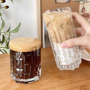 Copa de Vino Cuadrada Creativa Hxglass, sin Plomo, con Diseño de <span class=keywords><strong>Lava</strong></span> en Relieve, para Regalo de Fiesta - Product Image 1