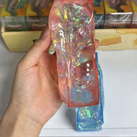 Nouveaux designs – Jouet sensoriel anti-stress en forme de ruban, en beurre de vaseline transparent, malléable et compressible