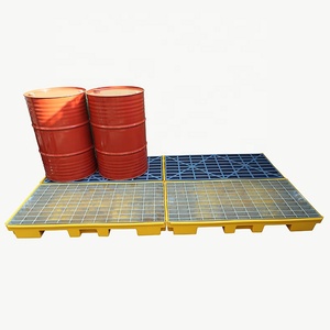 ถาดบรรจุสารเคมีพลาสติกแบบมีช่องระบายน้ำ2ช่อง - Product Image 2