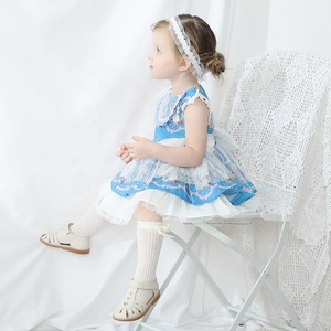 Abito <span class=keywords><strong>da</strong></span> festa estivo per bambina Tutu con stampa di <span class=keywords><strong>coniglio</strong></span> di alta qualità - Product Image 3