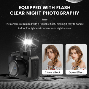 Mini Retro Máy Ảnh 1080P 8MP Ngón Tay Cái Có Kích Thước Hỗ Trợ Micro Thẻ 512G 1.44 ''Kỹ Thuật Số Video Máy Ảnh Y4000 - Product Image 2