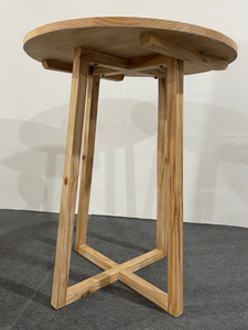 <span class=keywords><strong>Table</strong></span> <span class=keywords><strong>haute</strong></span> de Cocktail rustique en bois de <span class=keywords><strong>chêne</strong></span> de Style Vintage - Product Image 3