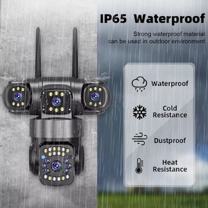 Cámara <span class=keywords><strong>IP</strong></span> V380pro 4G con Tarjeta SIM, Tres Lentes, PTZ, Seguridad para el Hogar, 6MP, Exterior, Inalámbrica, WIFI, Monitor de Red, CCTV, IA, Fabricante de Cámaras - Product Image 5