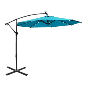 Parasol de jardin résidentiel extérieur Sun Banana Errace avec lampe solaire - Product Image 6