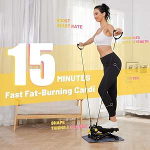 Pijakan kaki Mini, peralatan Gym untuk terapi fisik, pelatihan rehabilitasi olahraga dalam ruangan Pedal aerobik latihan Stepper untuk penggunaan di rumah - Product Image 4