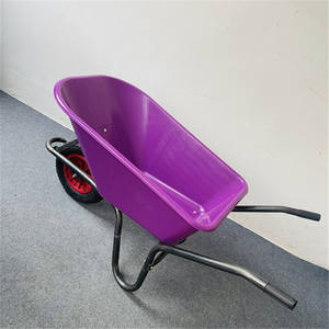 निर्माता-आपूर्ति की जुंची wb6414 सिंगल-व्हील फोल्डेबल मैनुअल पुल कार्ट प्लास्टिक निर्माण साइट सामग्री हैंडलिंग कार्ट ओएम - Product Image 4