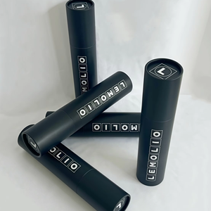 Круглая Цилиндрическая Коробка для упаковки зеленого чая - Product Image 1