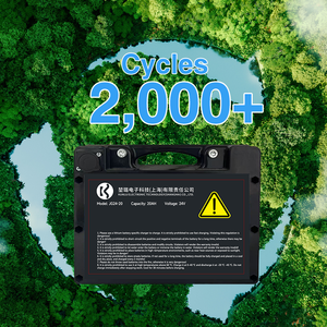 쿤루 24V 10Ah 12Ah 15Ah 20Ah 25Ah 30Ah LiFePO4 리튬 이온 CE 인증 방수 전원 휠체어 전기 스쿠터 배터리 - Product Image 1