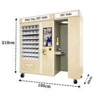Distributeur automatique intelligent de vernis à ongles 3D avec écran tactile 21 pouces, imprimante artistique, couleurs personnalisables, options de paiement multiples, basé sur le cloud