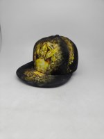 Gorras de Béisbol Unisex de Alta Calidad con 6 Paneles, Bordado a Mano y Pedrería, 100% Poliéster Oxford, Diseño de Puntos, Dobby, Argyle, Frutas y Estilo Deportivo