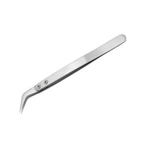 Pinzas Curvas de Acero Inoxidable SUNTOOLS/STIPL con Cuerpo Curvo de Acero Inoxidable para Joyería y Herramientas de Recogida - Product Image 1